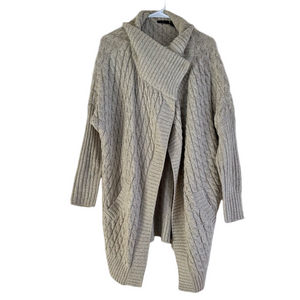 RDI Cable Knit Longline Cardigan